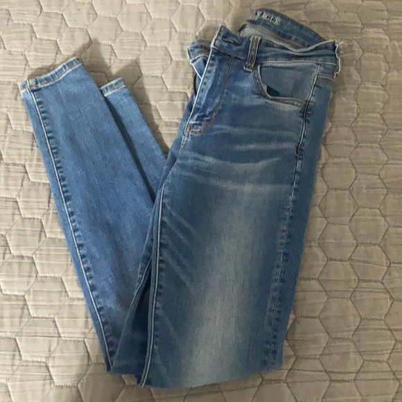 American eagle size 4 regular skinny jeans - Picture 1 of 2